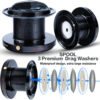 12000 Series Big Sea Spinning Fishing Reel - Image 3