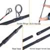 3.0M/ 3.6M 6/7 Sections Carp Fishing Rod Feeder Hard Carbon Fiber Fishing Rod Travel Fishing Pole Fishing Tackle - Image 3