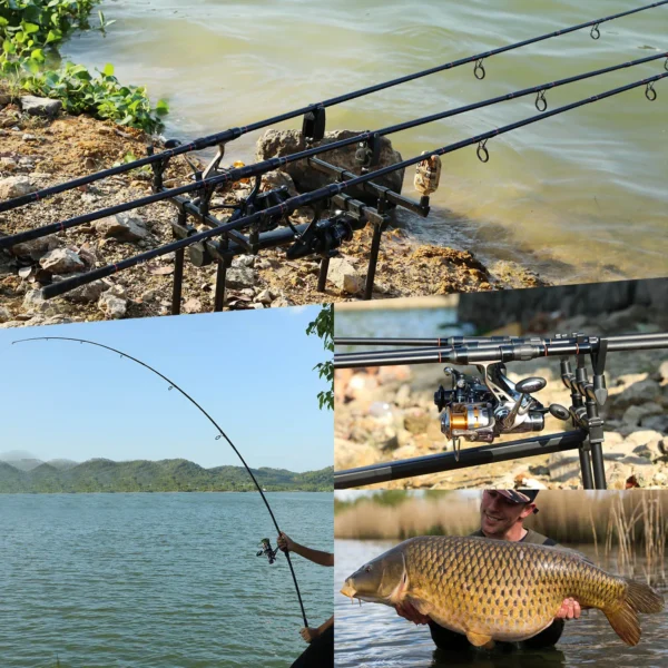3m 3.6m Carp Fishing Rod Top Quality Carbon Fiber 3.5LB Portable 6/7 Sections Spinning Feeder Rod for Freshwater - Image 2