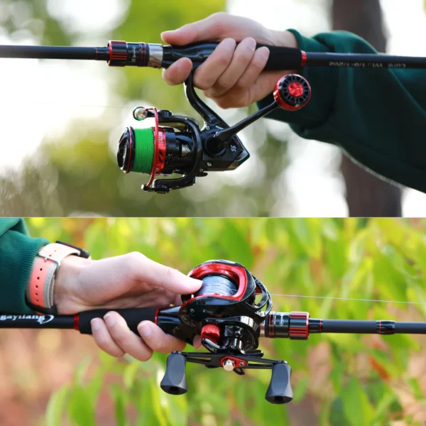 1.8~2.1m Carbon Fiber Spinning Casting Lure Rod - Image 6