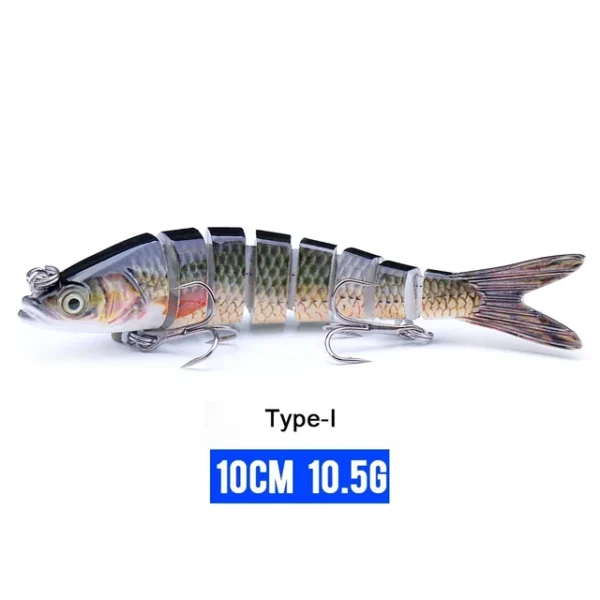 10/14cm Sinking Wobblers Fishing Lures Jointed Crankbait Swimbait 8 Segment Hard Artificial Bait For Fishing Tackle Lure - Image 25