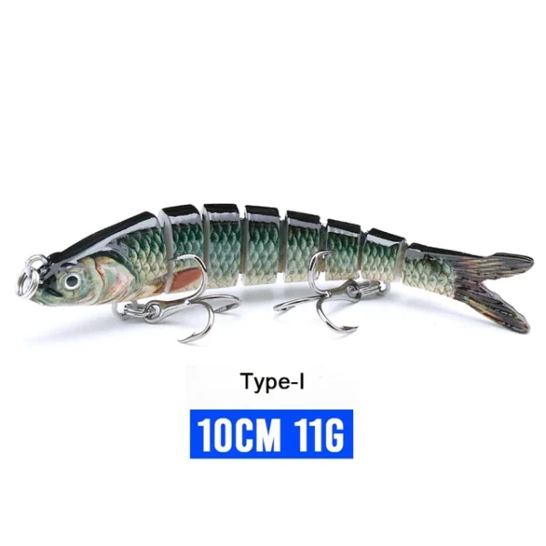 10/14cm Sinking Wobblers Fishing Lures Jointed Crankbait Swimbait 8 Segment Hard Artificial Bait For Fishing Tackle Lure - Image 51