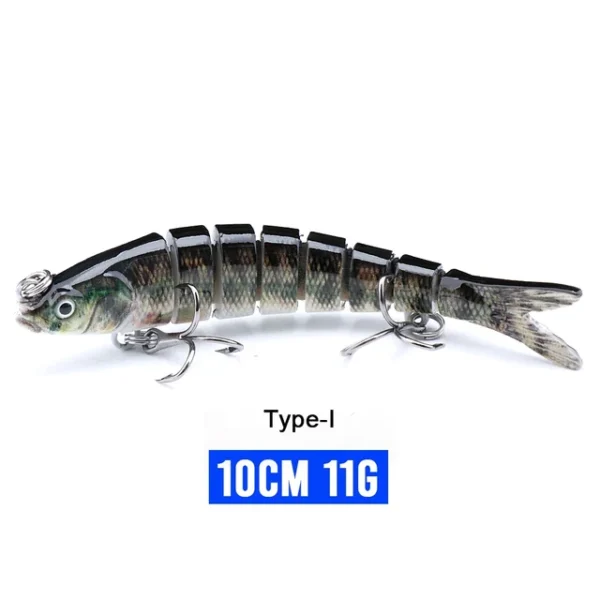 10/14cm Sinking Wobblers Fishing Lures Jointed Crankbait Swimbait 8 Segment Hard Artificial Bait For Fishing Tackle Lure - Image 52
