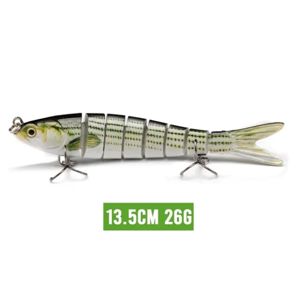 10/14cm Sinking Wobblers Fishing Lures Jointed Crankbait Swimbait 8 Segment Hard Artificial Bait For Fishing Tackle Lure - Image 53