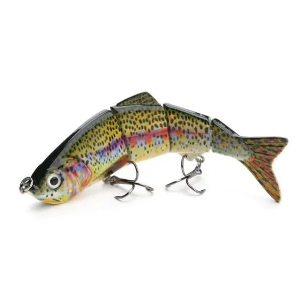 12cm 16g Lifelike 4 Segments Joint Bait Artificial Fishing Lure Sinking Wobblers For Pike Swimbait Crankbaits Fishing - Image 8