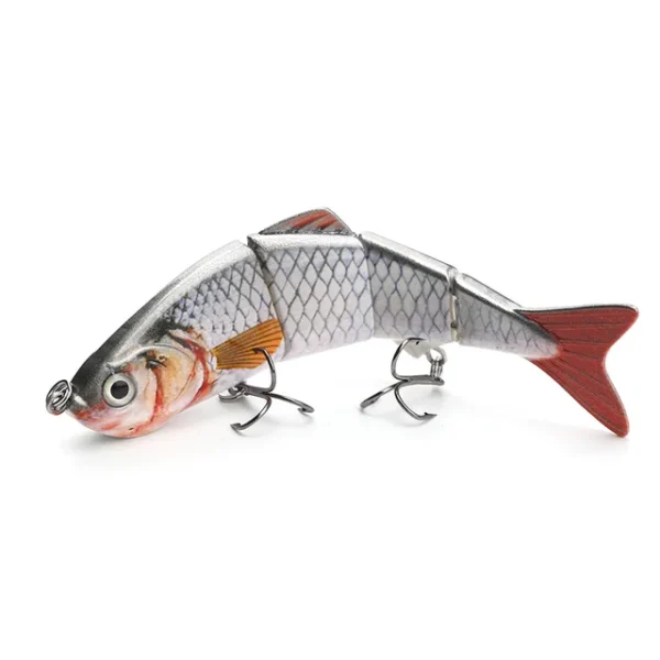 12cm 16g Lifelike 4 Segments Joint Bait Artificial Fishing Lure Sinking Wobblers For Pike Swimbait Crankbaits Fishing - Image 10