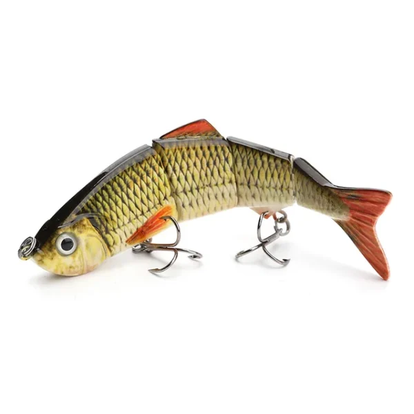 12cm 16g Lifelike 4 Segments Joint Bait Artificial Fishing Lure Sinking Wobblers For Pike Swimbait Crankbaits Fishing - Image 11