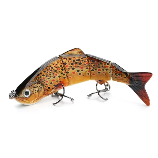 12cm 16g Lifelike 4 Segments Joint Bait Artificial Fishing Lure Sinking Wobblers For Pike Swimbait Crankbaits Fishing - Image 14