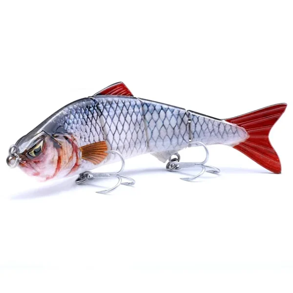 12cm 16g Lifelike 4 Segments Joint Bait Artificial Fishing Lure Sinking Wobblers For Pike Swimbait Crankbaits Fishing - Image 16