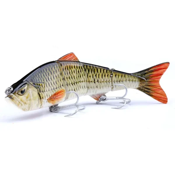12cm 16g Lifelike 4 Segments Joint Bait Artificial Fishing Lure Sinking Wobblers For Pike Swimbait Crankbaits Fishing - Image 15