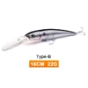 16cm Jerkbait Minnow Big Crankbaits Fishing Lures Sea Hard Artificial Bait Floating Wobblers Trolling Swimbait Pesca - Image 16