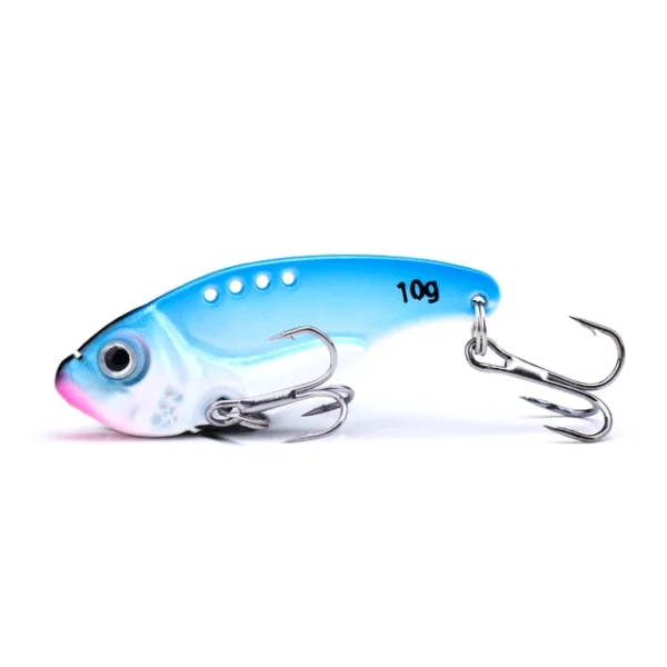 Metal VIB 3g/7g/10g/15g Fishing Lures Vibration Spoon Crankbaits Sinking Wobbler Swimbait Ice Jigs Artificial Bait Tackle - Image 9
