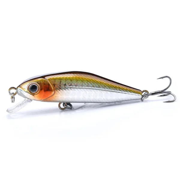 Mini Floating Minnow Wobbler Fishing Lure 6cm 5g Trout Artificial Plastic Hard Bait 3D Eyes Crankbait Bass Fishing Tackle - Image 8