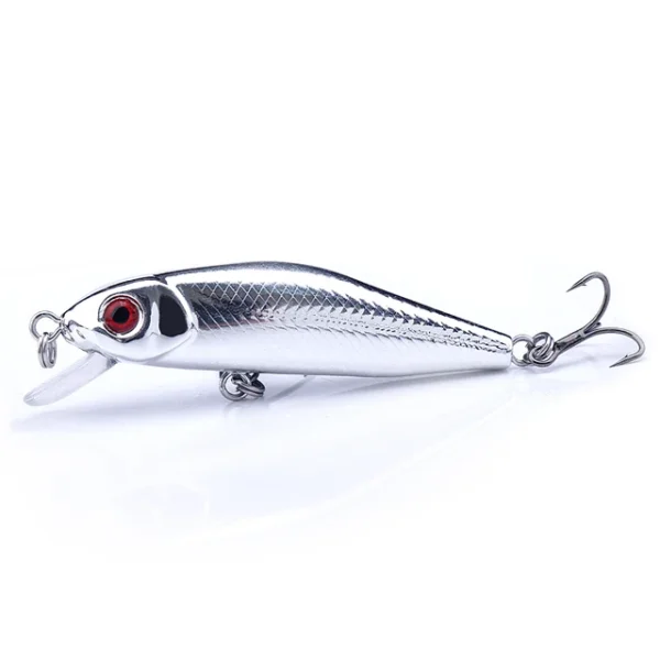 Mini Floating Minnow Wobbler Fishing Lure 6cm 5g Trout Artificial Plastic Hard Bait 3D Eyes Crankbait Bass Fishing Tackle - Image 10