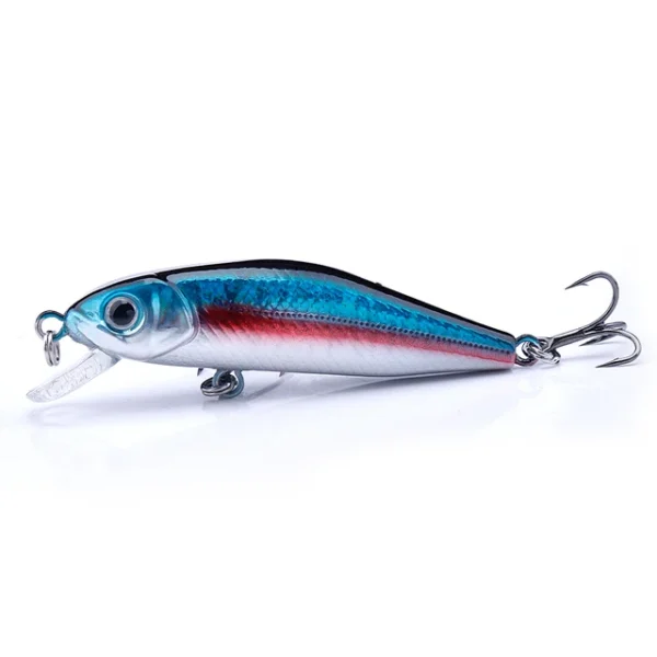 Mini Floating Minnow Wobbler Fishing Lure 6cm 5g Trout Artificial Plastic Hard Bait 3D Eyes Crankbait Bass Fishing Tackle - Image 11