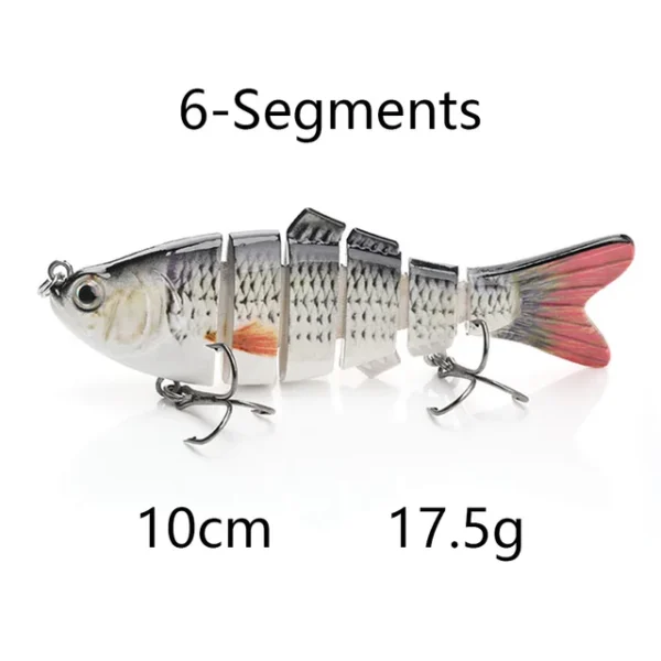 Sinking Wobblers for Pike 8cm/10cm Swimbait Jointed Lures for Fishing Artificial Bait Hard Crankbaits Fishing Lure Tackle - Image 8
