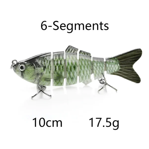 Sinking Wobblers for Pike 8cm/10cm Swimbait Jointed Lures for Fishing Artificial Bait Hard Crankbaits Fishing Lure Tackle - Image 17