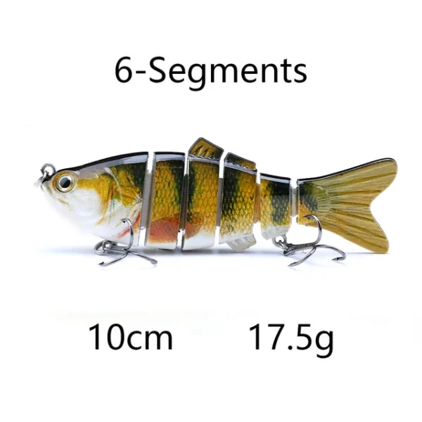 Sinking Wobblers for Pike 8cm/10cm Swimbait Jointed Lures for Fishing Artificial Bait Hard Crankbaits Fishing Lure Tackle - Image 19