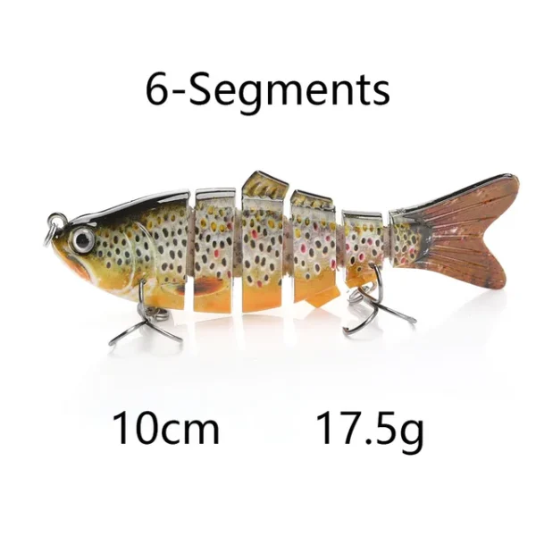 Sinking Wobblers for Pike 8cm/10cm Swimbait Jointed Lures for Fishing Artificial Bait Hard Crankbaits Fishing Lure Tackle - Image 20