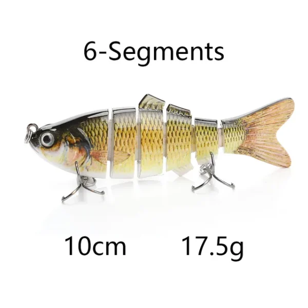 Sinking Wobblers for Pike 8cm/10cm Swimbait Jointed Lures for Fishing Artificial Bait Hard Crankbaits Fishing Lure Tackle - Image 21