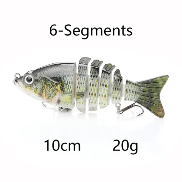 Sinking Wobblers for Pike 8cm/10cm Swimbait Jointed Lures for Fishing Artificial Bait Hard Crankbaits Fishing Lure Tackle - Image 22