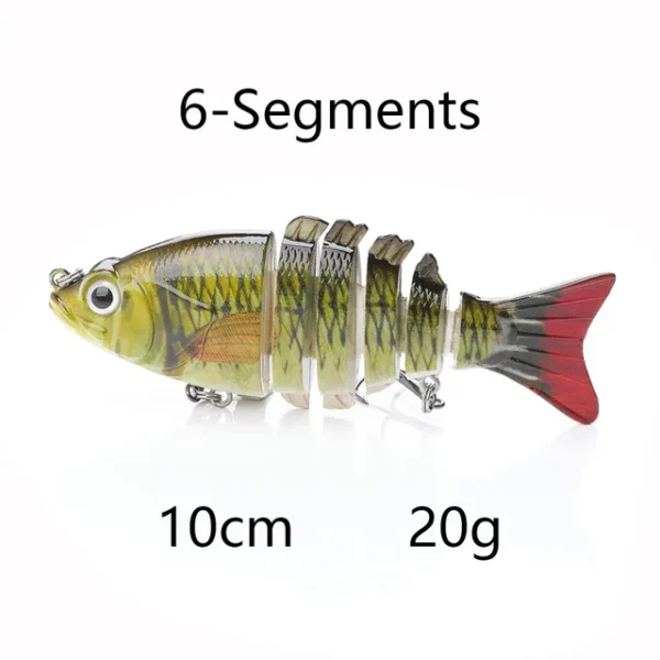 Sinking Wobblers for Pike 8cm/10cm Swimbait Jointed Lures for Fishing Artificial Bait Hard Crankbaits Fishing Lure Tackle - Image 23