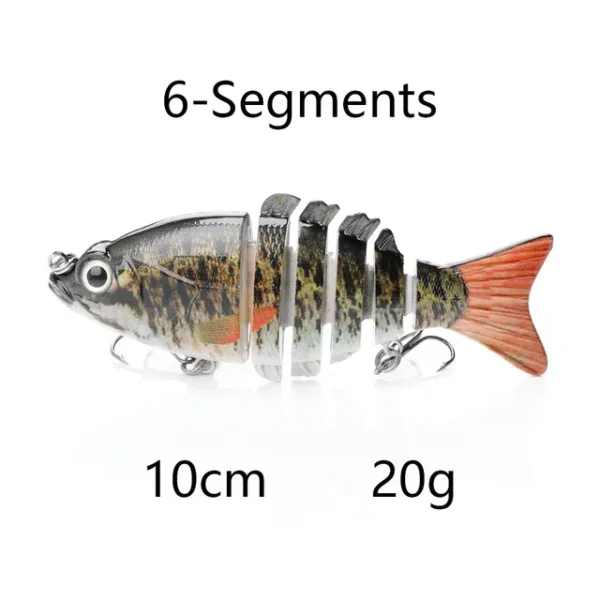 Sinking Wobblers for Pike 8cm/10cm Swimbait Jointed Lures for Fishing Artificial Bait Hard Crankbaits Fishing Lure Tackle - Image 26