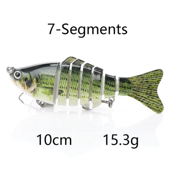 Sinking Wobblers for Pike 8cm/10cm Swimbait Jointed Lures for Fishing Artificial Bait Hard Crankbaits Fishing Lure Tackle - Image 32