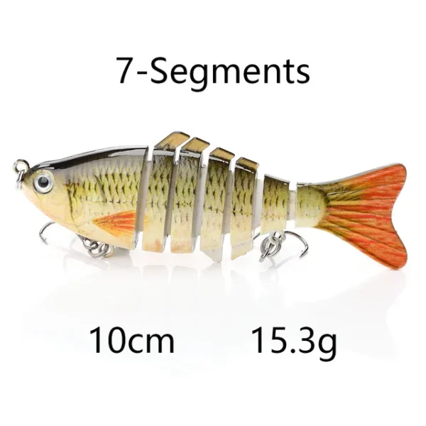 Sinking Wobblers for Pike 8cm/10cm Swimbait Jointed Lures for Fishing Artificial Bait Hard Crankbaits Fishing Lure Tackle - Image 33