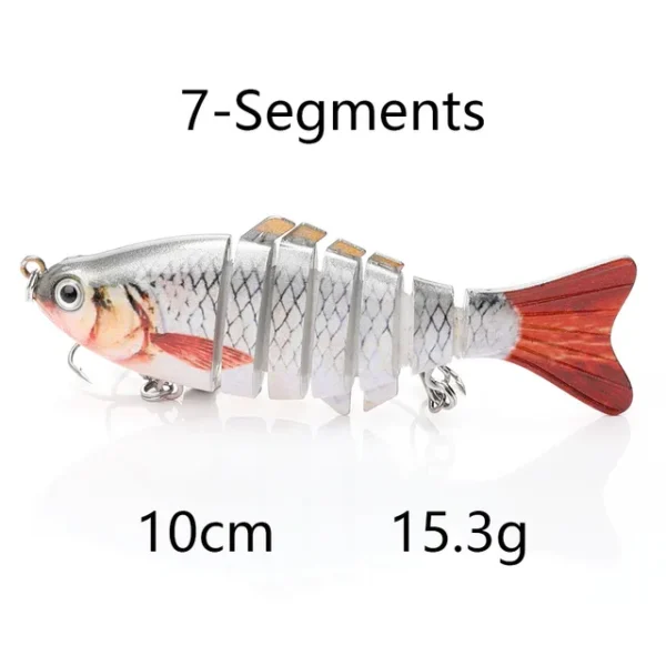 Sinking Wobblers for Pike 8cm/10cm Swimbait Jointed Lures for Fishing Artificial Bait Hard Crankbaits Fishing Lure Tackle - Image 34