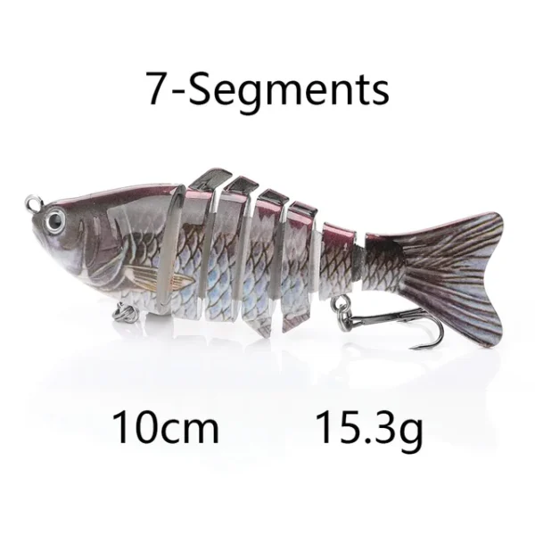 Sinking Wobblers for Pike 8cm/10cm Swimbait Jointed Lures for Fishing Artificial Bait Hard Crankbaits Fishing Lure Tackle - Image 35