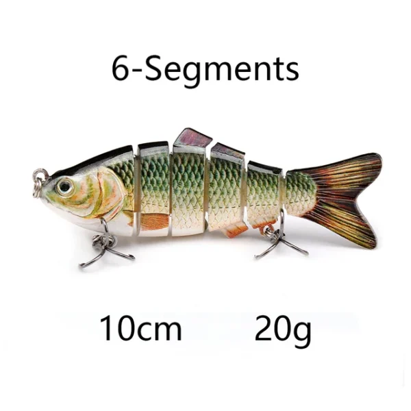 Sinking Wobblers for Pike 8cm/10cm Swimbait Jointed Lures for Fishing Artificial Bait Hard Crankbaits Fishing Lure Tackle - Image 10