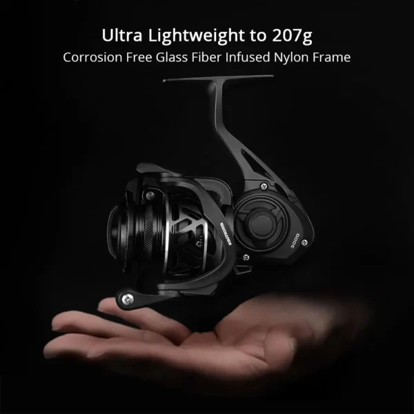 KastKing Zephyr Light Weight Spinning Fishing Reel 7+1Ball Bearings 10 kg Drag Carbon Fiber Drag for Bass Saltwater Fishing Coil - Image 2