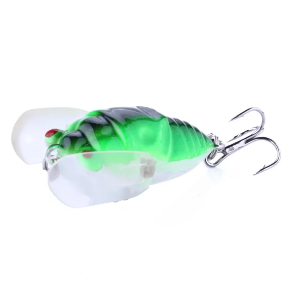 HENGJIA 1pcs Fishing Lure Bass Cicada Pesca 6g 4.2cm Simulation Insects Hard Bait Crankbait Fishing Wobblers  Tackle - Image 7