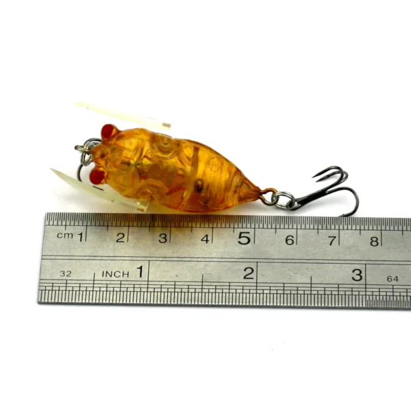 HENGJIA 1pcs Fishing Lure Bass Cicada Pesca 6g 4.2cm Simulation Insects Hard Bait Crankbait Fishing Wobblers  Tackle - Image 5