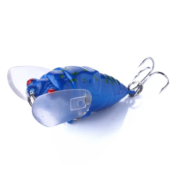 HENGJIA 1pcs Fishing Lure Bass Cicada Pesca 6g 4.2cm Simulation Insects Hard Bait Crankbait Fishing Wobblers  Tackle - Image 11