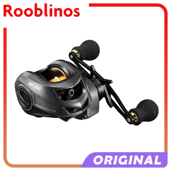 AK Baitcasting Reel Baitcasting Reel Betriel 9.5KG Max Drag Gear Ratio Fishing Reel Baitcaster Reels