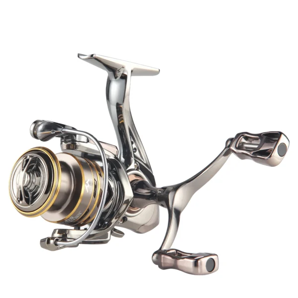 HAUT TON CD Spinning Fishing Reel 5.2:1 GearRatio 13.23Lbs Max Drag Metal Spoo Foldable CNC Double Arm For Freshwater Saltwater - Image 7