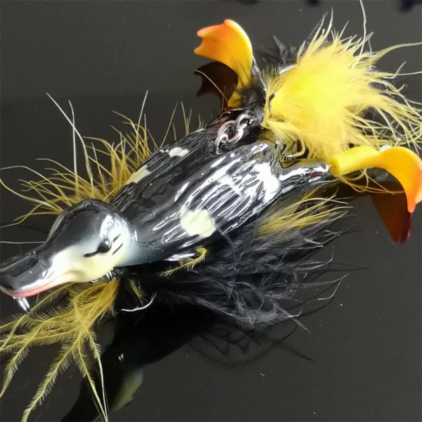 3D 29G DUCK Topwater Fishing Lure Floating Artificial Bait Plopping and Splashing Feet Hard Fishing Tackle Geer - Image 6