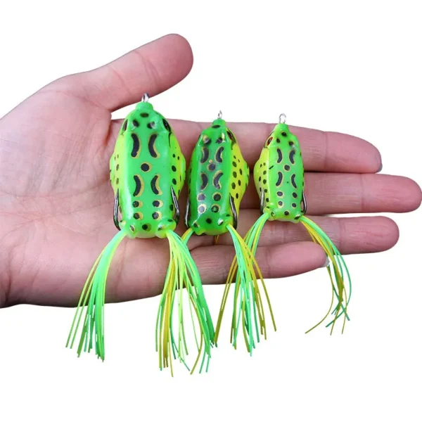 1 PC Soft Fishing Bait Simulated Frog Fishing Lure Reallistic Fish Tail Artificial Fishing Lure Lifelike Fishy Smell Lures - Image 6