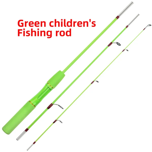 1.5M Children Fishing Lure Rod Beginner Fishing Pole Cute Rod Include Spinning Reel Pink Green Available Children - Image 7