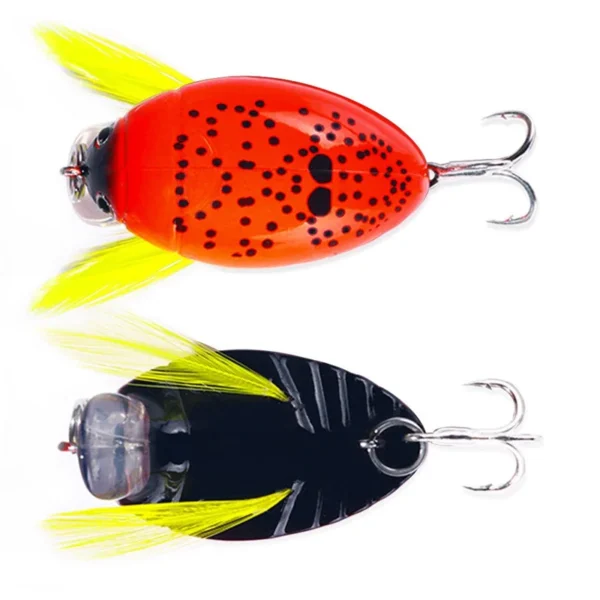 38mm 4g Minnow Lure Topwater Insect Wobblers Fishing Baits Floating Bionics Beetle Bass Lure Mini Catfish Bait for Angler Pesca - Image 12