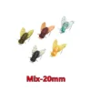 New 50-10PCS Mini Bionic Fly Fishing Bait Fly Hook Soft Bait Add Fish Attractant Fishing Gear For Salmon Trout 10/16/20mm 2025 - Image 15