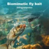 New 50-10PCS Mini Bionic Fly Fishing Bait Fly Hook Soft Bait Add Fish Attractant Fishing Gear For Salmon Trout 10/16/20mm 2025 - Image 5