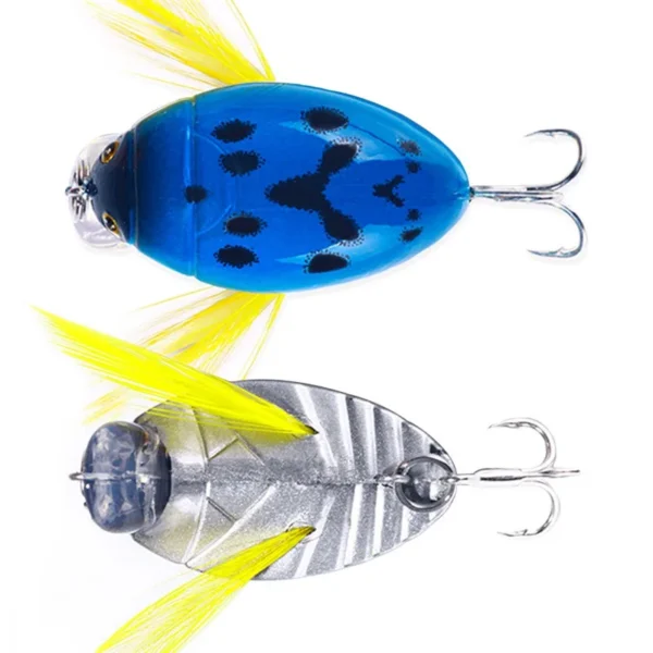 38mm 4g Minnow Lure Topwater Insect Wobblers Fishing Baits Floating Bionics Beetle Bass Lure Mini Catfish Bait for Angler Pesca - Image 10
