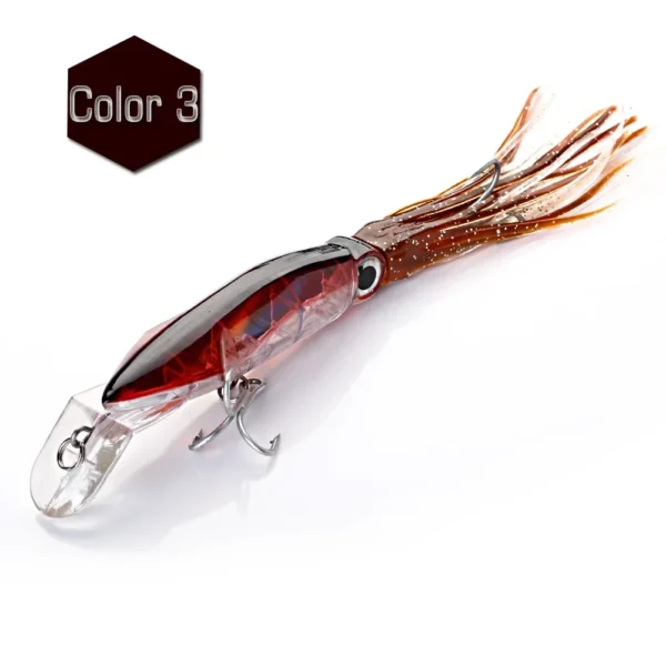 Sougayilang Baits Lures Fishing Tackle Pesca Hard Plastic Octopus Fake Bait Fishing Lure Artificial Saltwater Fishing Lures - Image 11