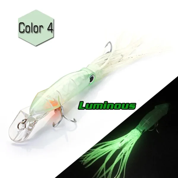 Sougayilang Baits Lures Fishing Tackle Pesca Hard Plastic Octopus Fake Bait Fishing Lure Artificial Saltwater Fishing Lures - Image 7