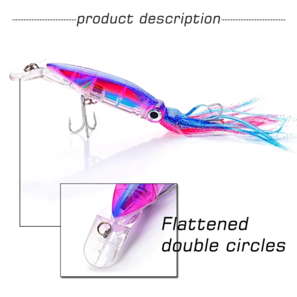 Sougayilang Baits Lures Fishing Tackle Pesca Hard Plastic Octopus Fake Bait Fishing Lure Artificial Saltwater Fishing Lures - Image 3