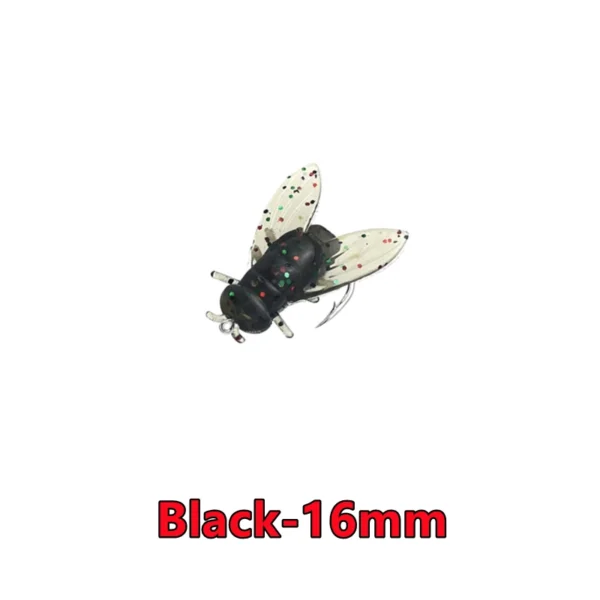 New 50-10PCS Mini Bionic Fly Fishing Bait Fly Hook Soft Bait Add Fish Attractant Fishing Gear For Salmon Trout 10/16/20mm 2025 - Image 13