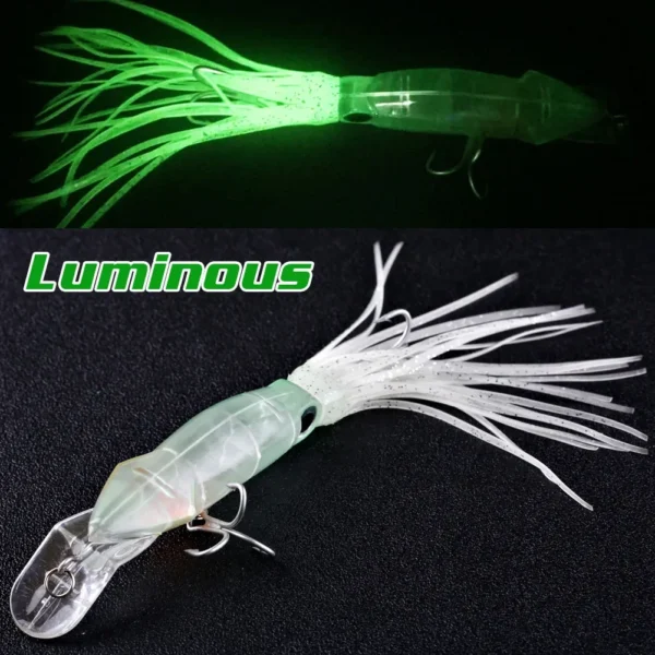 Sougayilang Baits Lures Fishing Tackle Pesca Hard Plastic Octopus Fake Bait Fishing Lure Artificial Saltwater Fishing Lures - Image 6